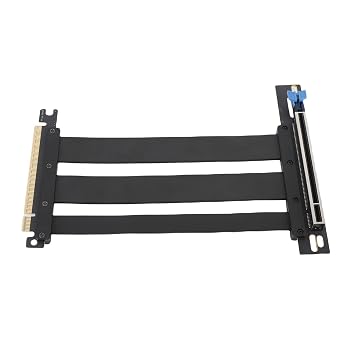 PCIe 5.0 X16 Riser Cable - 128Gbps for 4090 Ti, PC Case Server ITX Builds (20cm)