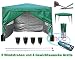 Produktbild MCC® 3mx3m Pavillon, Gartenpavillon, Falt Pavillon, Festzelt, Partyzelt, Komplettset mit Seitenteilen, Grün
