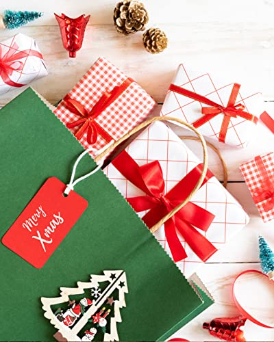 Sacs en Papier, BESCOST 40 Sacs Cadeaux, Poignée de Sac en Papier Kraft, Sac Cadeaux 21x15x8 cm, Mariage, Emballage, Vacances, Anniversaire, Noël, 130gsm – vue 6