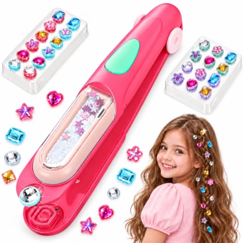 Regalo Bambina 5 6 7 8 9 10 Anni, Kit Capelli Giochi Bambina con Adesivi