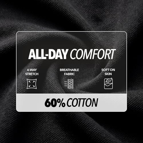Image of Boldfit Polo Tshirts Shirts for Men Breathable Moisture-Wicking Regular Fit Anti-Static Fabric Quick-Dry & Durable Soft Lightweight Polo Tee for Casual Wear, Sports & Everyday Use
