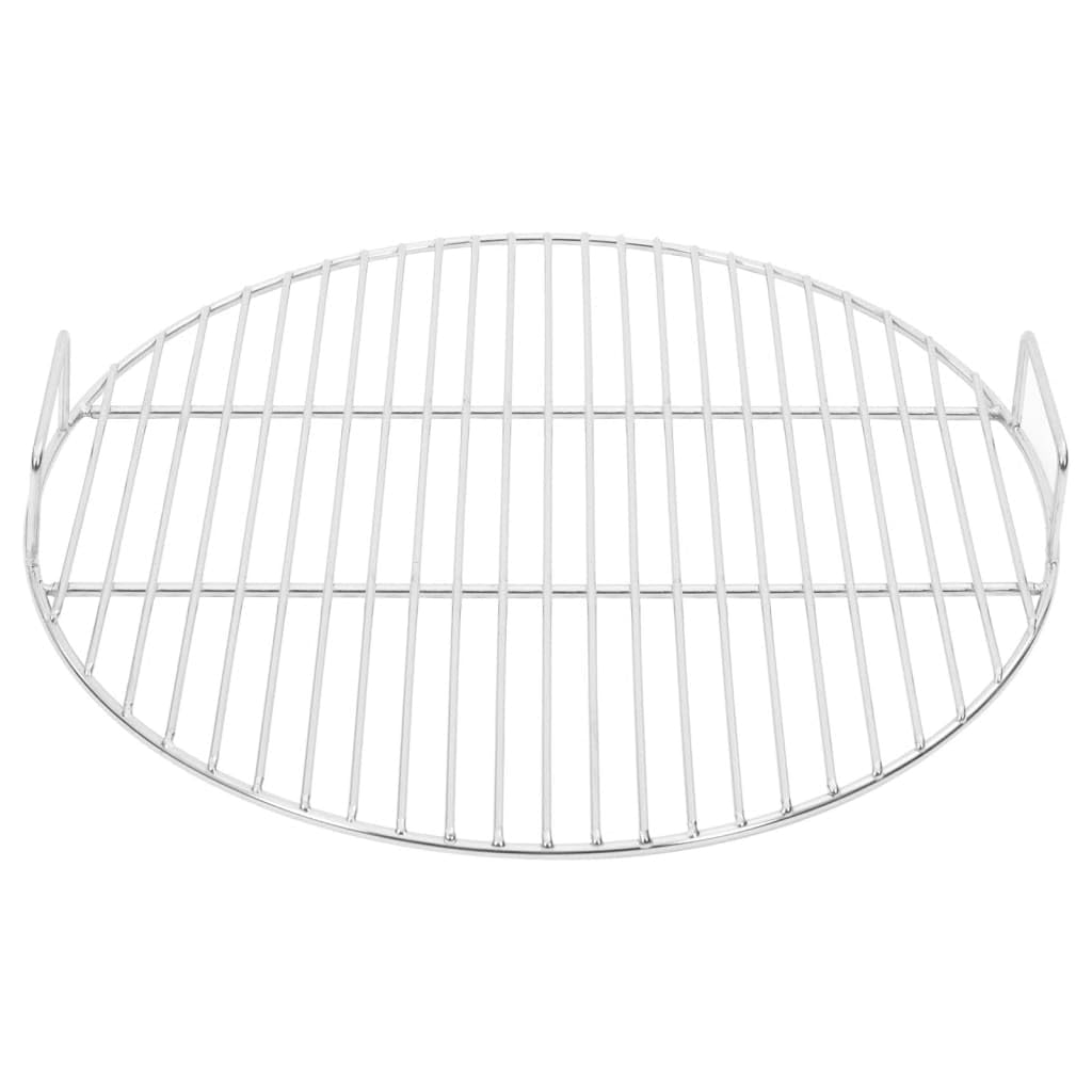 Griglia rotonda Ø 44,5 cm in acciaio inossidabile 304, griglia di ricambio con manici per barbecue a sfera da 57 cm, barbecue a carbonella e braciere durevole e resistente al calore