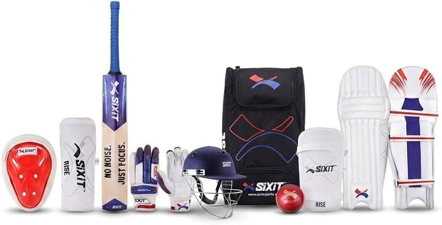 Buy Sixit Rise Cricket Full Kit for Boys | Complete Set with
