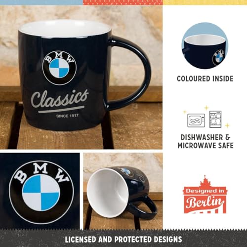Nostalgic-Art Retro Coffee Mug, 330 ml, BMW – Classics – Gift idea for BMW Fans, Ceramic Cup, Vintage Design - Image 2