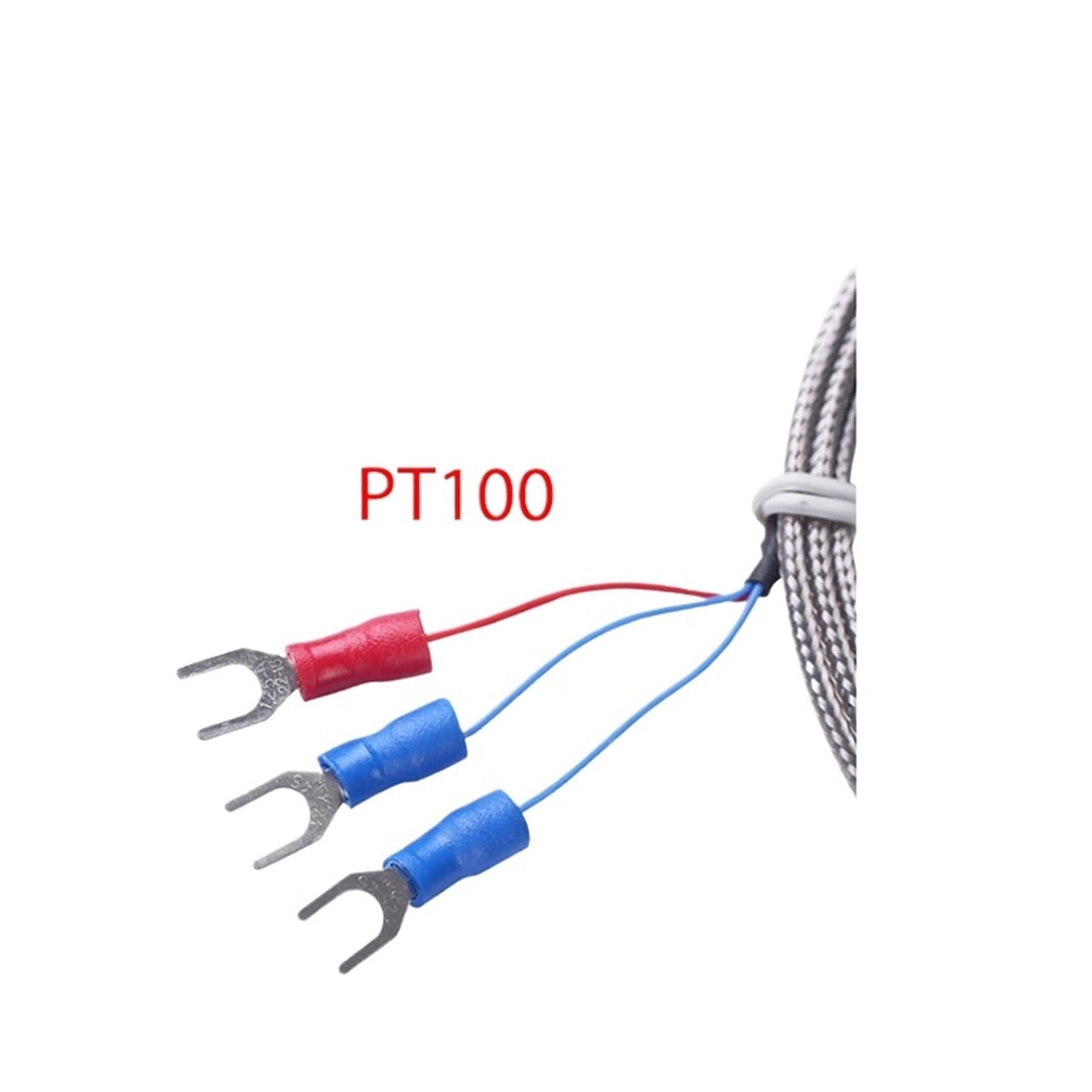 1 szt. 5/16' KJ PT100 Typ 1m 2m 3 metry 5 m lina druciana 50 mm 100 mm 150 mm 200 mm czujnik temperatury czujnik temperatury do regulatora temperatury (PT100 5m, 50mm)