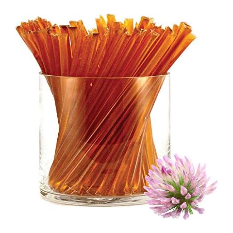 GloryBee 100 Piece Honey Stix Bag, Clover Blossom, 1.20 Pound Cover