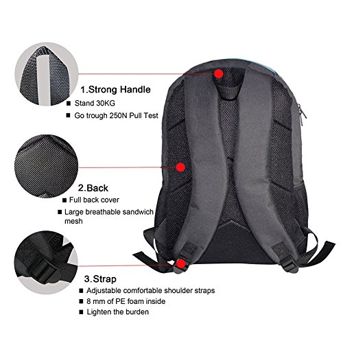 POLERO Funny Avocado Backpack Kids School Bags for Boys Girls Primary Schoolbag School Begin Gift Lightweight Bags - Image 2