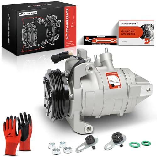 A-Premium A/C Compressor with Clutch Compatible with Ford F-150 2011-2014, Expedition 2015-2019 Transit-150 250 350 HD & Lincoln Navigator 2015-2017, 3.5L 3.7L by A-premium - Used condition - CA$186.66