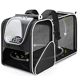 Lekereise Cat Backpack Carrier,Breathable Cat Carrier Large Space Bubble Pet Backpack for Kitty...