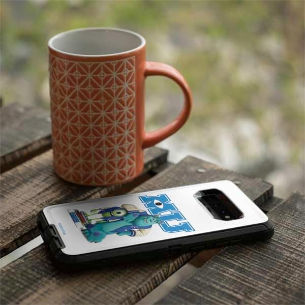 Skinit Decal Phone Skin Compatible with OtterBox Defender Galaxy S10 - Officially Licensed Disney Monsters University Mike and Sully Design