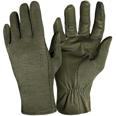 Pentagon Men's Short Cuff Pilot Gloves Olive size M Cover