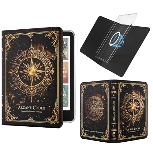 Vane Oak Magnetic Book Cover Case for 7'' Kindle Paperwhite & Colorsoft