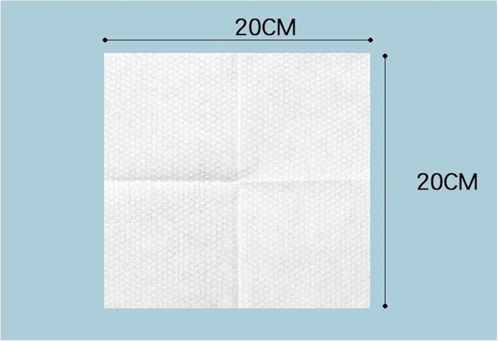 XICHEN 2 Box of 100 pcs Disposable Towel for Washing Face Cotton Pads Cosmetic Cotton Can be Wet and Dry