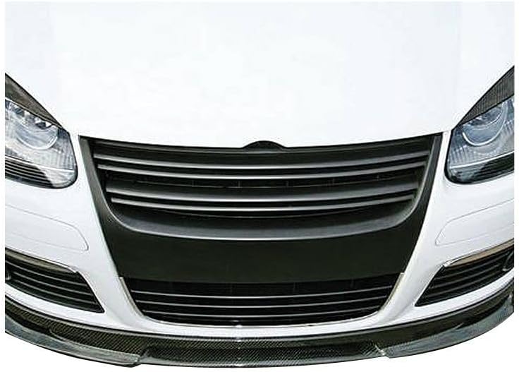 AUTO-STYLE No-Sign GT-Look Grill compatible with Volkswagen Golf V GTi/GT 2003-2008 + Jetta 2005-2010