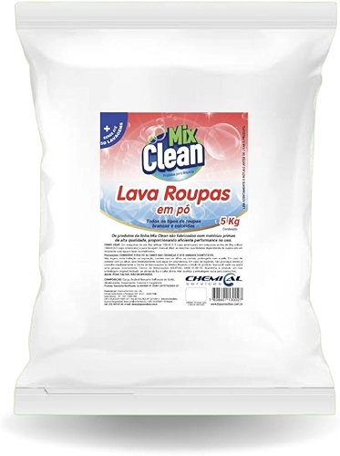 Sabão Em Pó Para Roupas Brancas E Coloridas 5kg Ya Clean