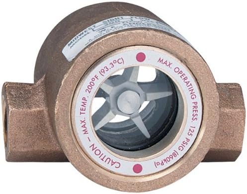 W.E. Anderson Midwest Sight Flow Indicator, SFI-300-2, 2" Body, Double Window