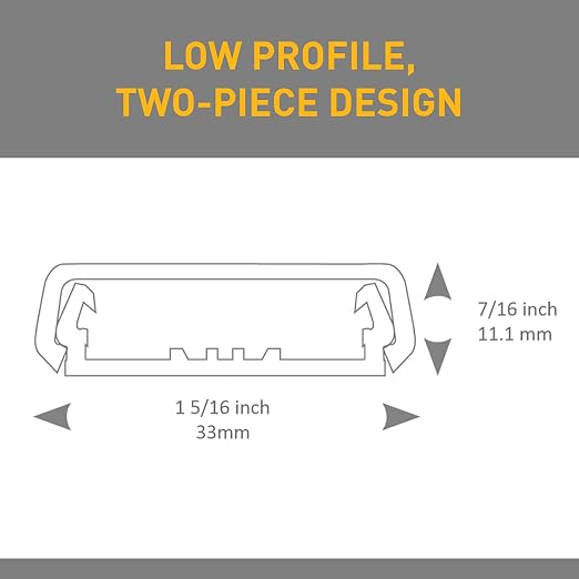 Caja circular plástica Ivory Wiremold NM4 pack de 2 miniatura 3