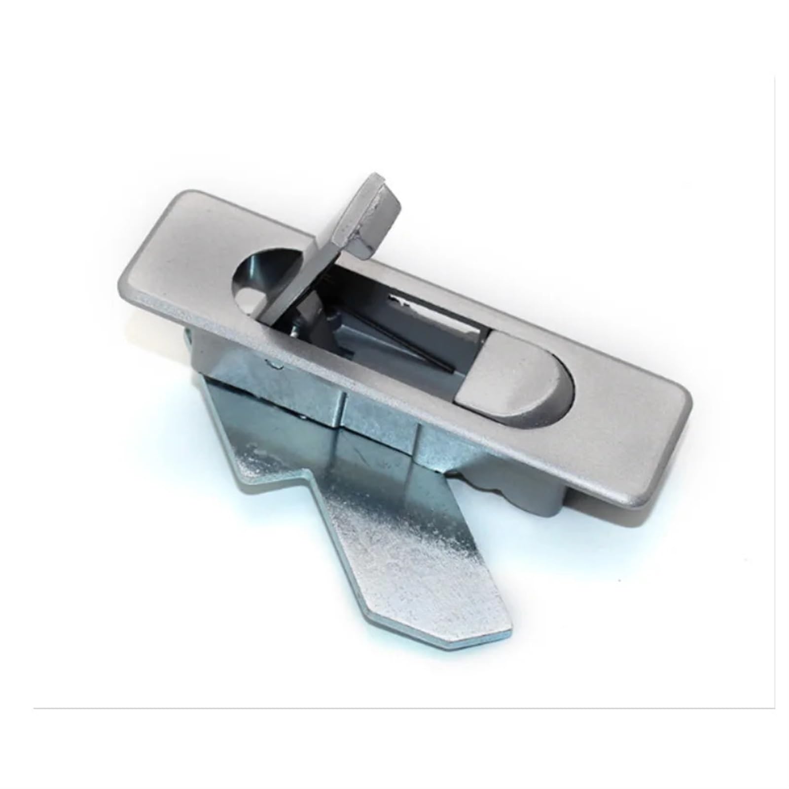 AB509 Zamek do szafki ze stopu cynku 88,5 x 26,5 mm do skrzynki pocztowej płaski zamek przemysłowy skrzynka rozdzielcza zamek samolotu 1 szt. (z kluczem)