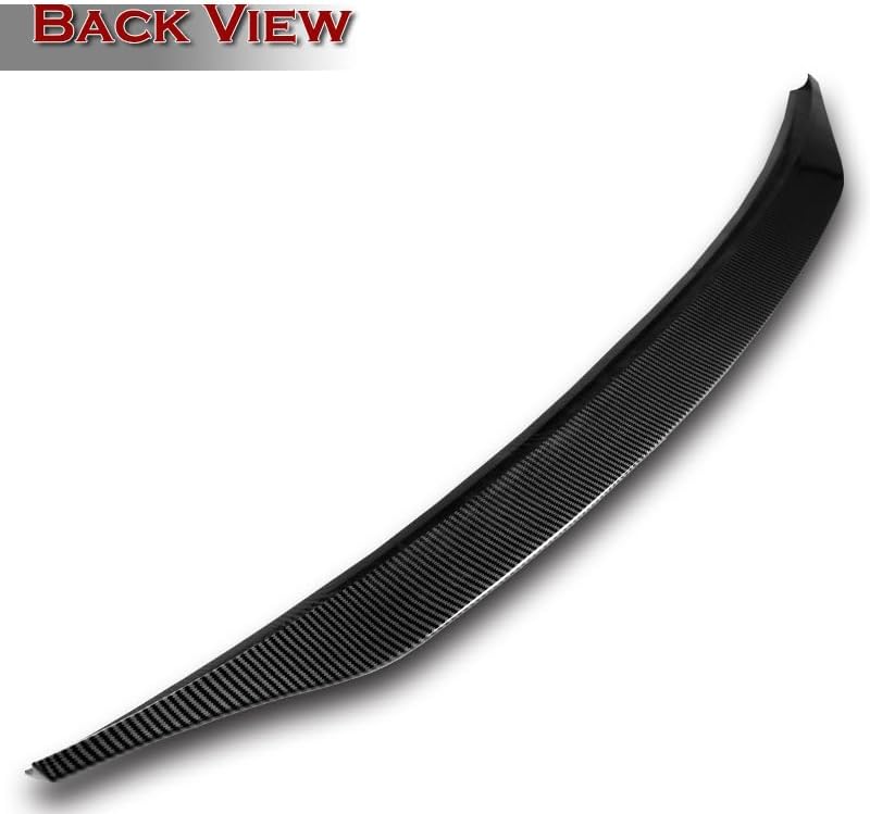 W-Power Rear Spoiler Stylish Look Trunk Lid Spoiler Wing Compatible with 2006-2013 Lexus IS250 IS350 ISF 2007 2008 2009 2010 2011 2012 2013 (Carbon Look)