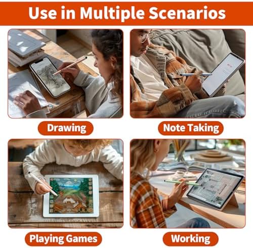 Stylus(10 PCS), Stylus Pen for Touchscreen iPad, 2-in-1 Universal Stylus — view 6