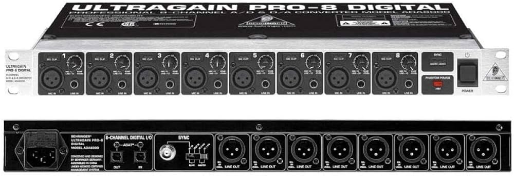 Audio Recording Preamp - ADA8000 : Buy Online at Best Price in KSA