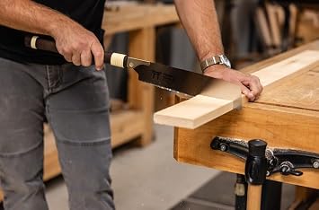 Japanese Pull Saw - 10.5 Kataba Single Edge Hand Saw with Universal blade for Rip Cross Angle Cut -Temple Tool Co.