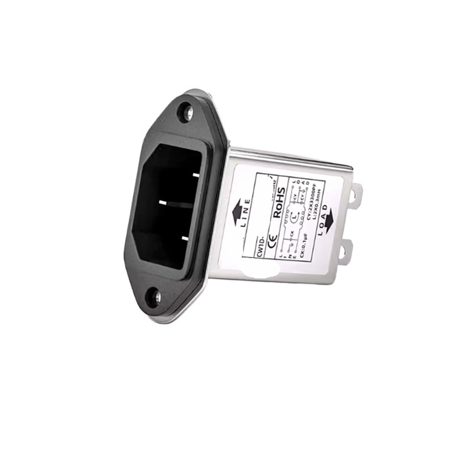 Filtre d'alimentation CW1D-T purificateur anti-interférence pour protéger le matériel informatique
