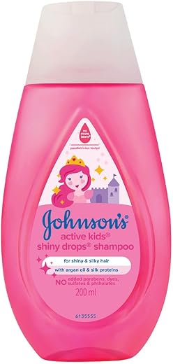 Johnson's Baby Active Kids Shiny Drops Shampoo, 200ml