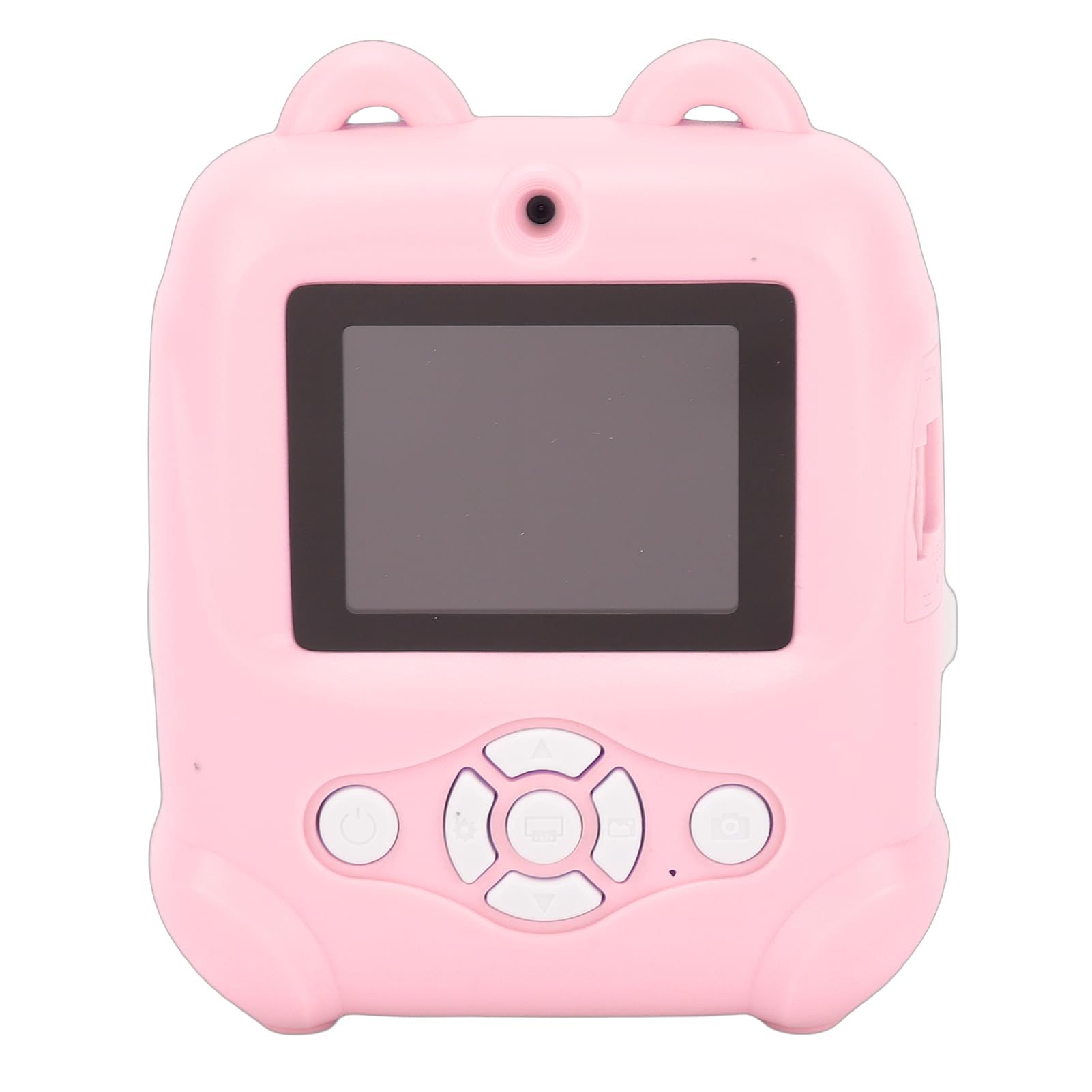 Qiilu Kids Instant Print Camera, 48MP HD 1080P 16X Zoom Inkless Printing Toy with 2.4 Inch Screen, Selfies, Countdown Timer, Eye Care Display (Pink)-picture-16