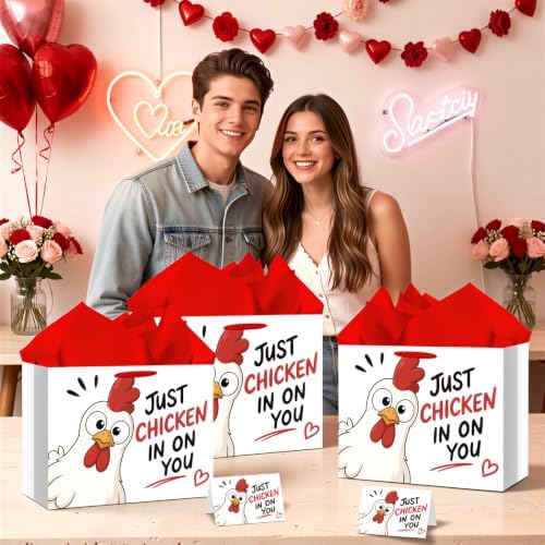 Funny Thinking of You Gift Bag for Women Men Humor Miss You Gift Bag Decor — 사진 5