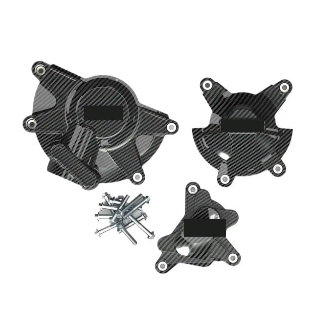 Tapa de estator para motor de motocicleta R1 2009-2014 en color negro mate