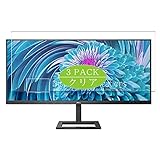 VacFun 3 Piezas HD Claro Protector de Pantalla Compatible con Philips 343E2E 00 01 34 VacFun 3 Piezas HD Claro Protector de Pantalla Compatible con Philips 343E2E 00 01 34