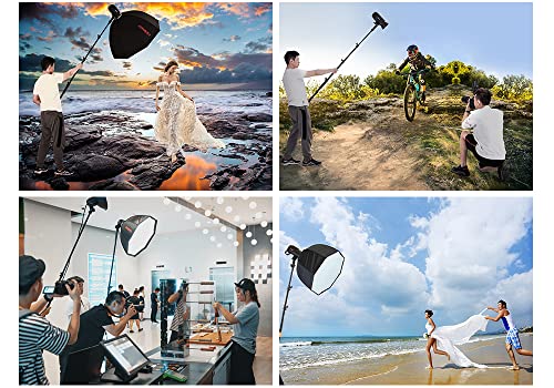 Jinbei Hd-230 7.5Ft / 230Cm Handheld Portable Light Stand Boom Pole Telescoping With Easy Twist Locks Support For Studio Led Panel Speedlite Reflector #TOP1