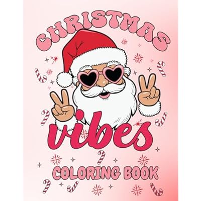 Christmas Vibes Coloring Book