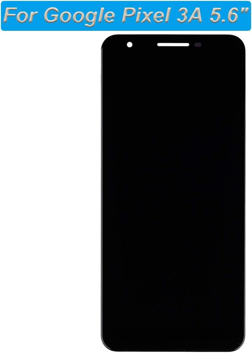 OLED LCD Screen Compatible with Google Pixel 3A G020G 5.6" inch 2019 LCD Touch Screen Display Assembly + Tools(Black)