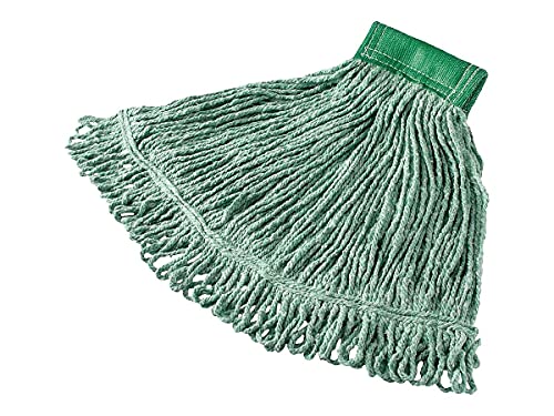 Rubbermaid Commercial Mop, 5' Medium, verde, 1