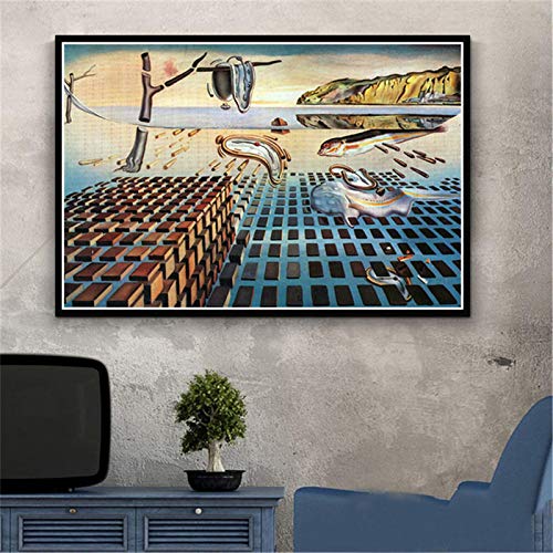 Peintures sur Toile Surréalisme dsdsgog pour Décoration Murale de Salon