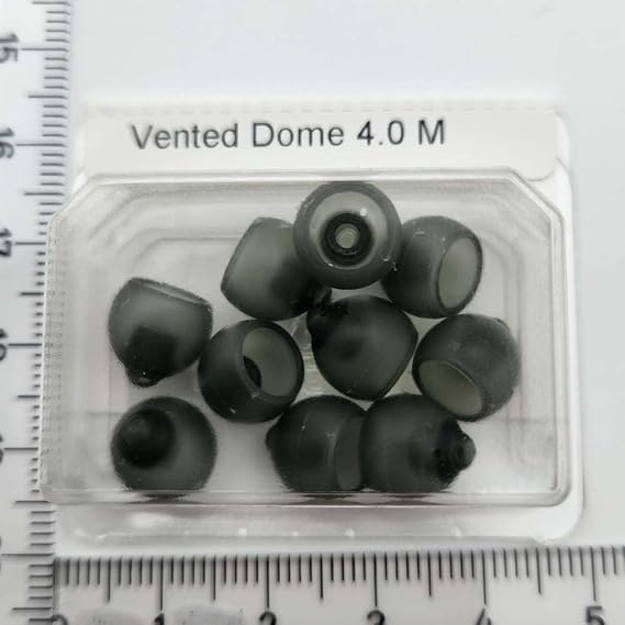 YesMed Phonak Vented Dome 4.0 M (Medium), Phonak Ventli Orta Boy Dome/Kubbe (1 Paket10 Adet) (REF:054-0810)