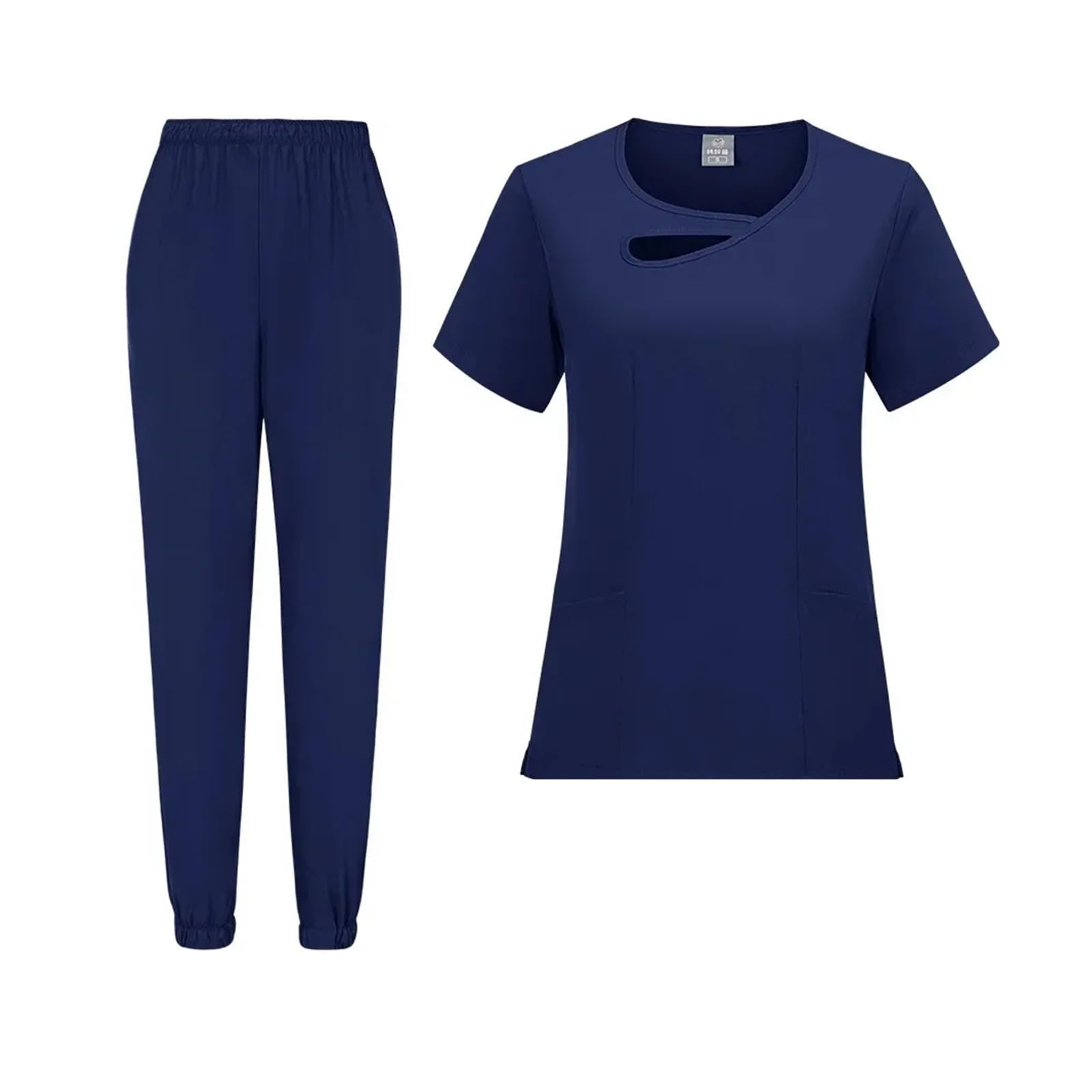 Pflege Kleidung Arzt Krankenschwester Chirurgische Uniformen Frau Peeling Set Schönheit Salon Arbeitskleidung Klinische Peelings Top-Hosen Spa Pflege Kleidung