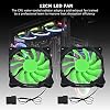 Water Cooling Kit for PC - 240mm Heat Sink CPU Water Block LED Fan Computer Cooling Kit Water Chiller Water Cooling Systems