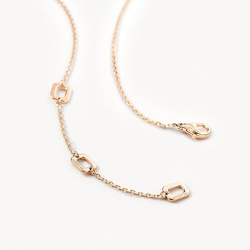 Miniatura 7 de Lola Rose Reloj de pulsera con correa de cuero marrón genuino con exquisito collar de cuentas de madre perla, Lola Rose Reloj de pulsera con correa