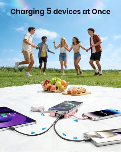 Cargador portátil magnético 10000mAh Fast Charging miniatura 6