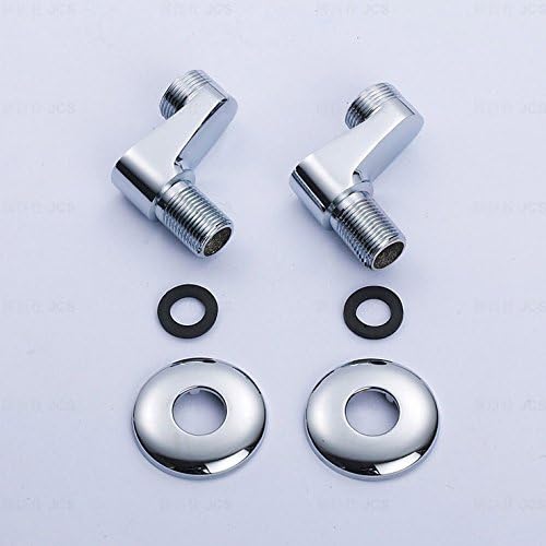 2 pcs Brass Clawfoot Bathtub Faucet or Shower Valve Adjustable Adapter