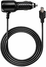 Dash Cam Power Lead Cable,3.5M Dash Cam Power Lead with Straight Mini USB Connector,Power Cable and Mini USB Car Charger Adapter with Dual USB Ports,Sat Nav Charger