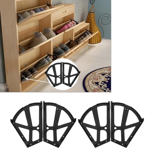 Charnière armoire à chaussures Walfront en ABS et acier inoxydable haute finition