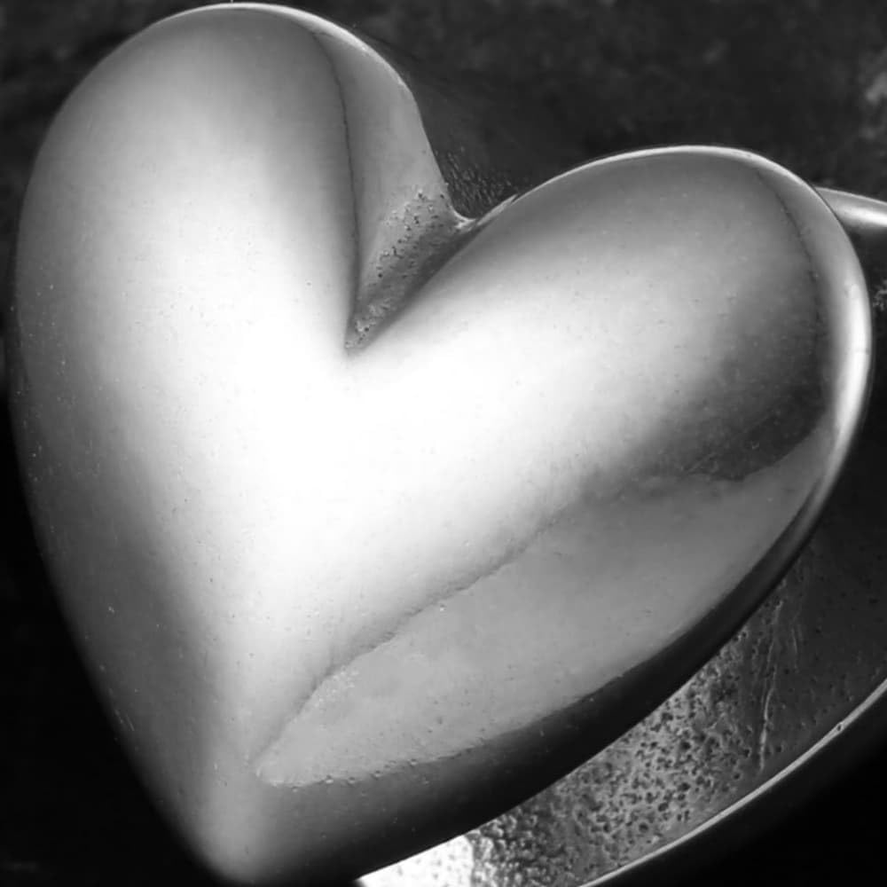 Heart Ear Weights for Stretched Ears, 9/16" 14mm Sweet Ear Hangers Gauges