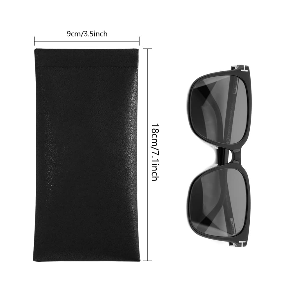 Set 3 Custodie Rigide Per Occhiali - Portatili Per Donna, Uomo E Bambini, Con Panno - Foto 11