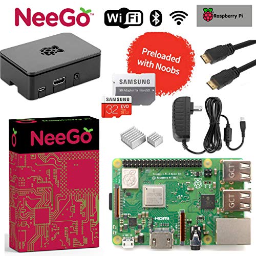 Raspberry Pi 3 B+ Plus Starter Kit, Black, 32GB Edition - Raspberry Pi