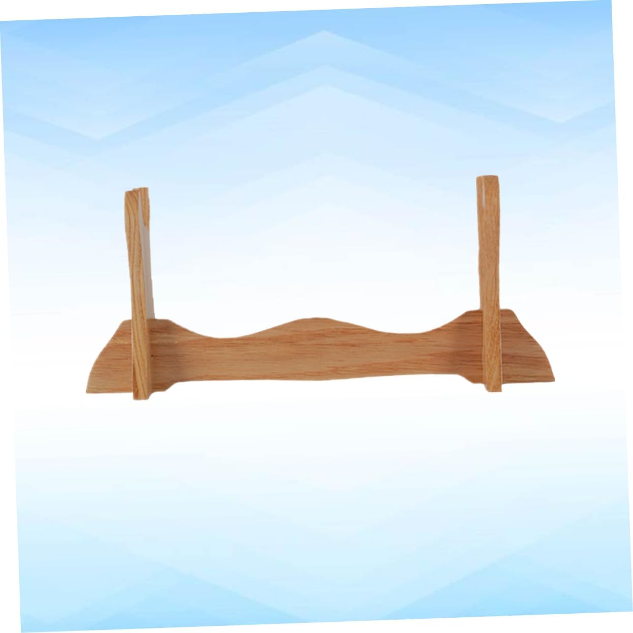 BESPORTBLE Wooden Display Stand Shelves for Collections Simple Elegant Design