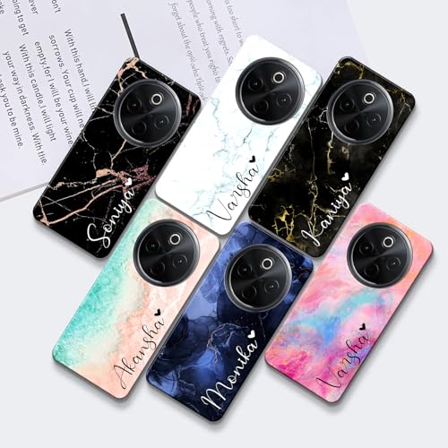 Image of COLORflow Back Cover Compatible with Vivo T4 5G / Y300 Pro 5G / iQOO Z10 5G | Marble Colors Customized Back Cover Compatible with Vivo T4 5G / Y300 Pro 5G / iQOO Z10 5G